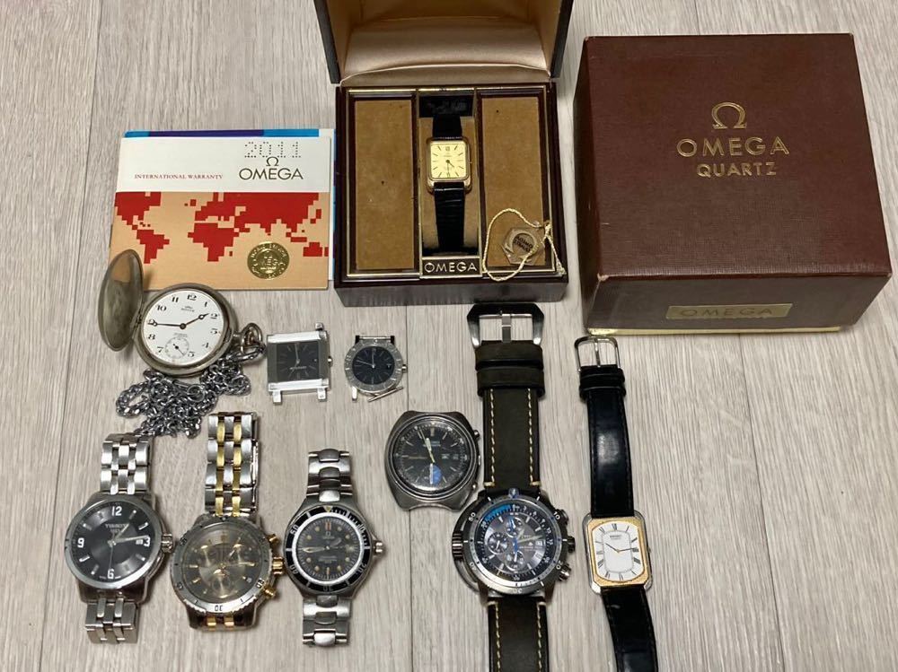 ネット限定】【ネット限定】OMEGA オメガ デビル 10KGFクオーツ