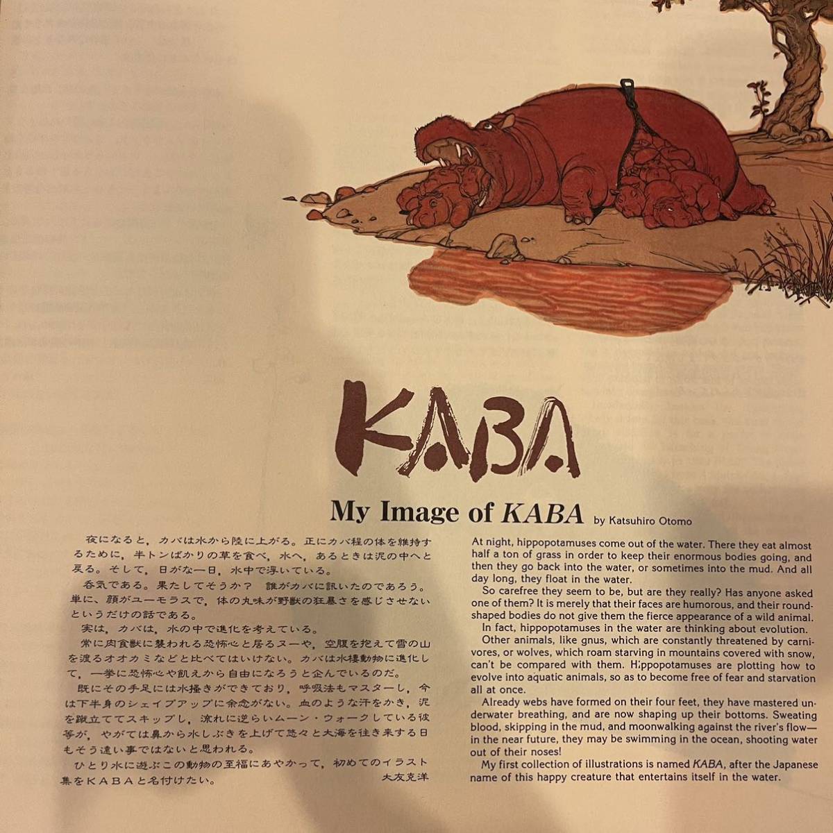 スペシャル限定 大友克洋 画集 OTOMO KATSUHIRO ARTWORK KABA 初版 本