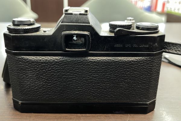 AS0429-J09 ジャンク ASAHI PENTAX ペンタックス ESⅡ ES2 ボディ ブラック黒 レンズ無 フィルムカメラ 同梱不可_画像2