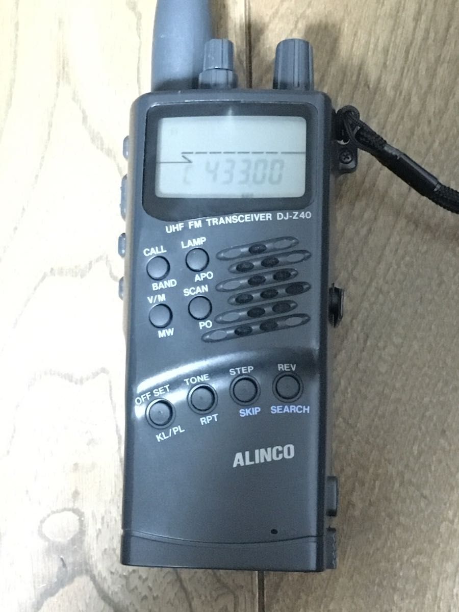 ALINCO アルインコ DJ-Z40 430MHz ハンディー無線機 RX改|Yahoo ALINCO アルインコ DJ-Z40 430MHz ハンディー無線機 RX改|Yahoo
