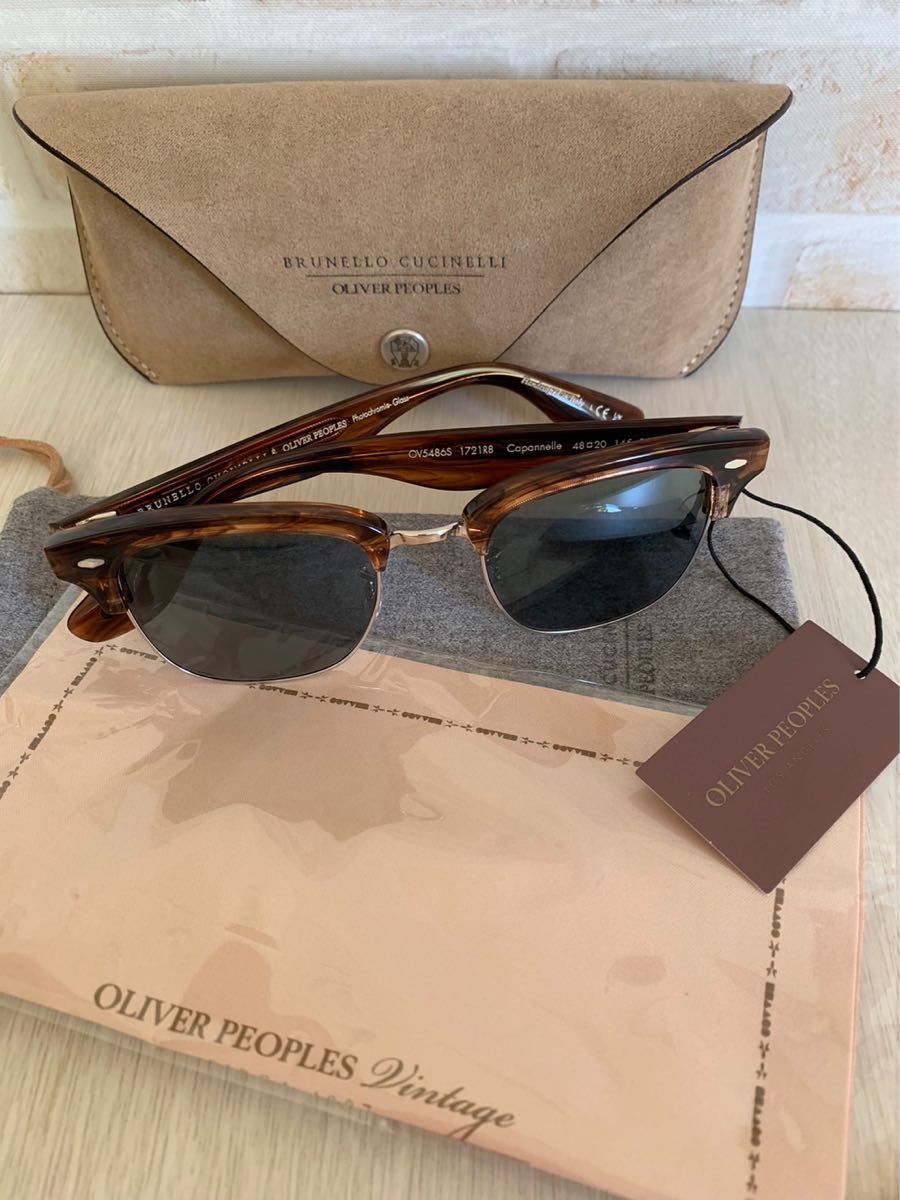 OLIVER PEOPLES × BRUNELLO CUCINELLI オリバーピープルズ OLIVER PEOPLES × BRUNELLO CUCINELLI オリバーピープルズ