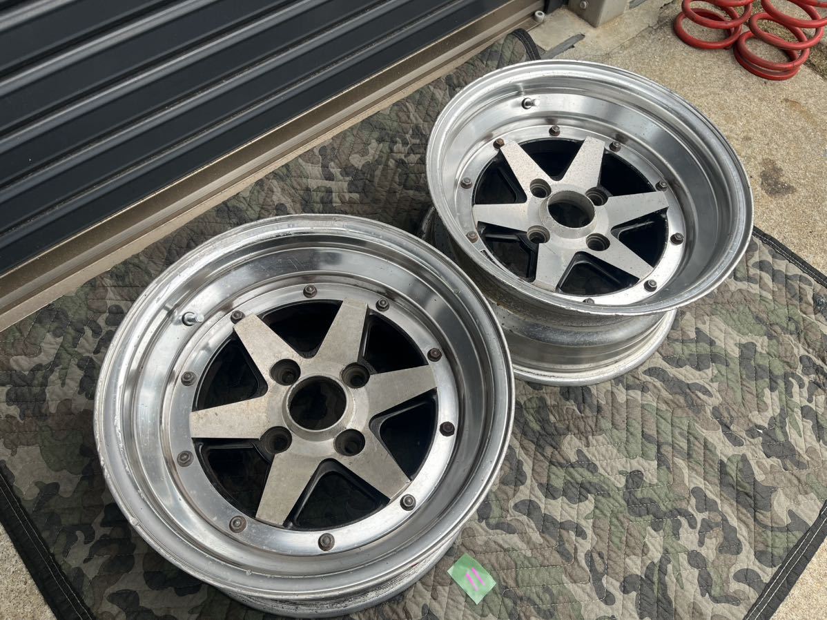 旧車 当時物 SSR スピードスター ロンシャン 15インチ 7.5j aタイプ 2