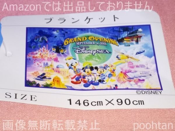 @ディズニーシー 公式 グランドオープニング ブランケット_画像2