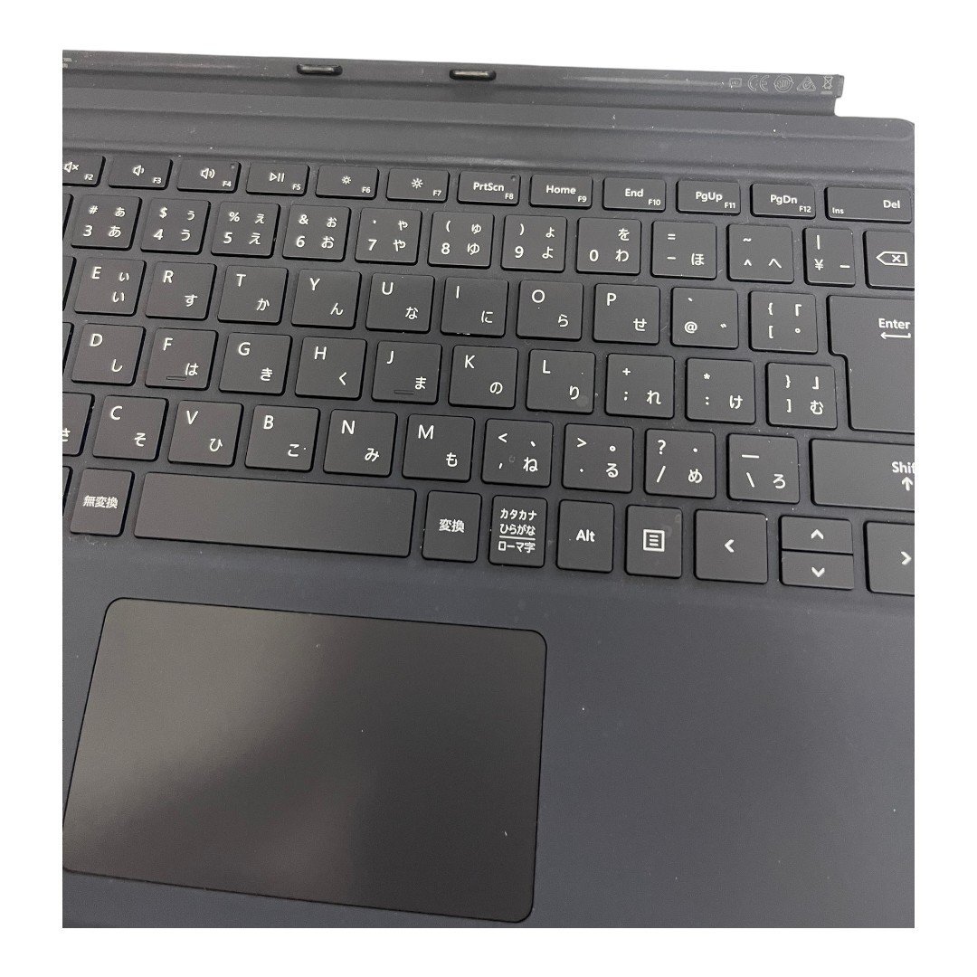 【中古品】Microsoft Surface Pro X キーボード ブラック QJW-00019 日本語キーボード配列 動作未確認 L40812RF_画像3