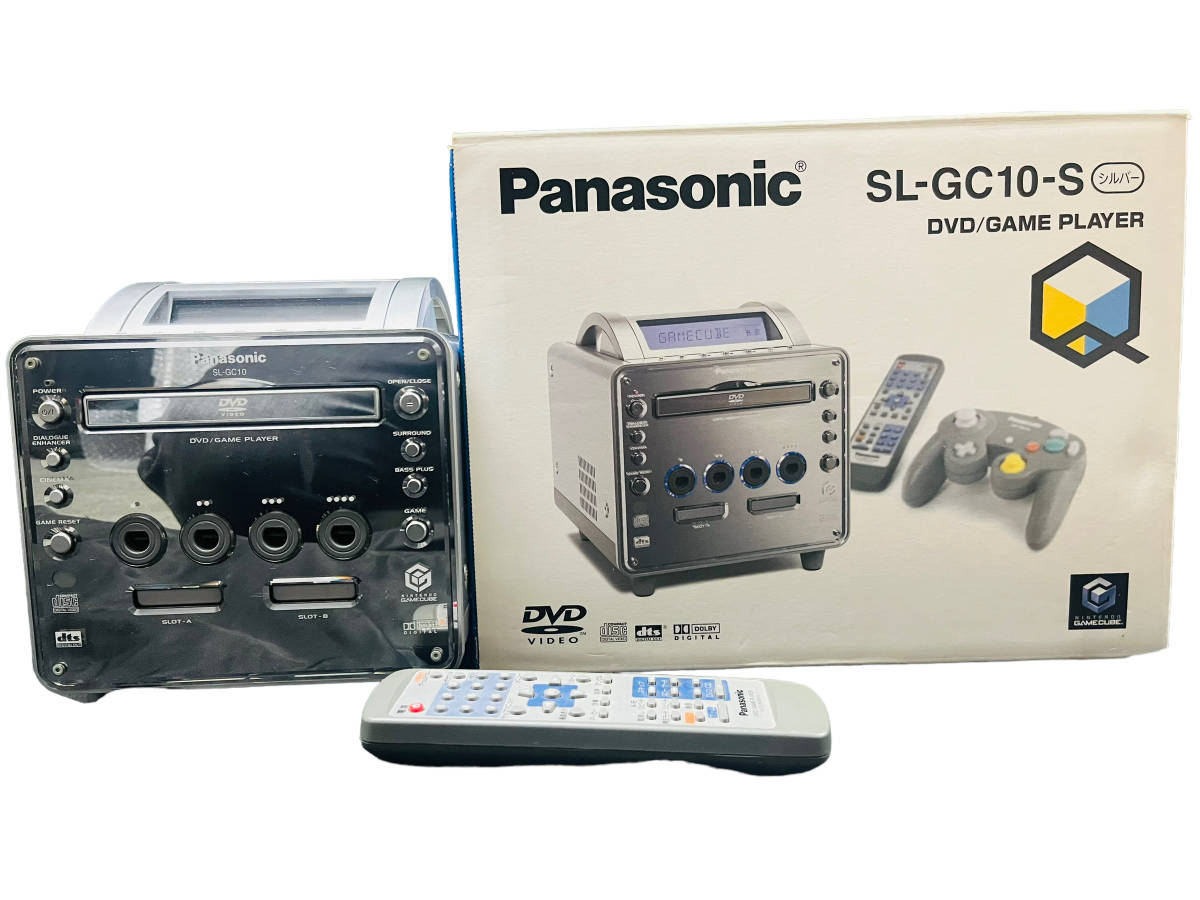 ゲームキューブ Panasonic SL-GC10-S フルセット 一部動作不良 ゲームキューブ Panasonic SL-GC10-S フルセット 一部動作不良