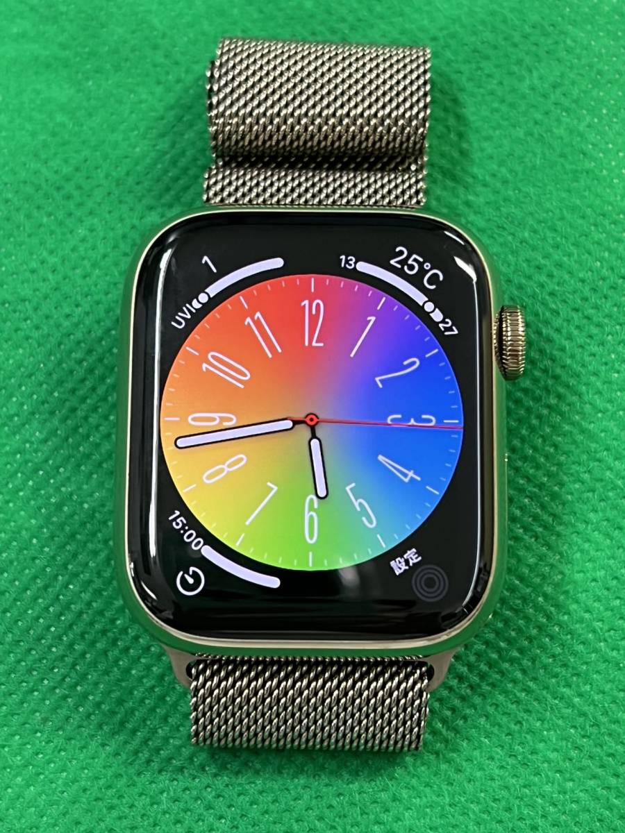 美品 Apple Watch シリーズ7 45mm GPS+Cellular MKJY3J/A A2478