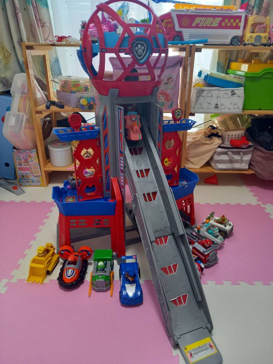 ヤフオク! - トイザらス限定 DXパウタワー パウパトロール ザムービー