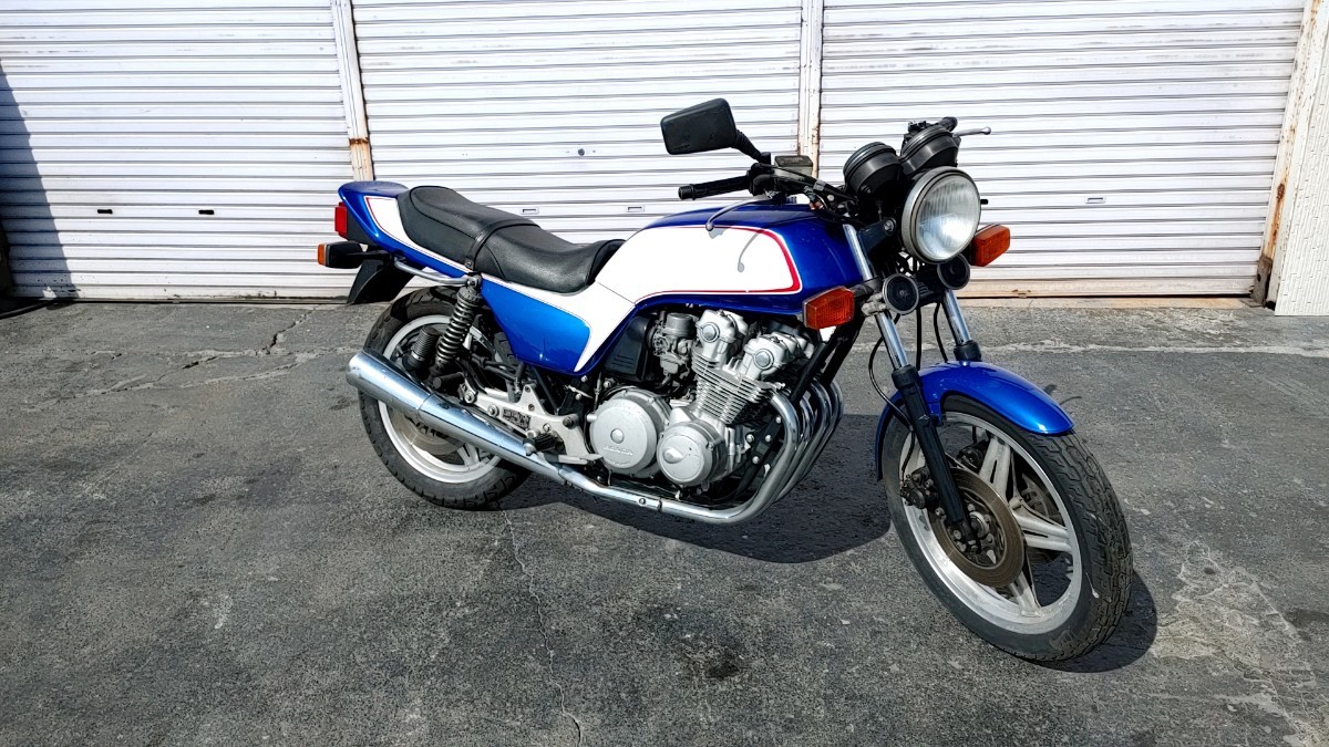 希少!レア! ホンダ CB750F RC04 書類有り 昭和55年 レストアベース エンジン始動確認済 バイク 旧車 會 会 福岡 絶版車 キャブレター HONDAの画像1