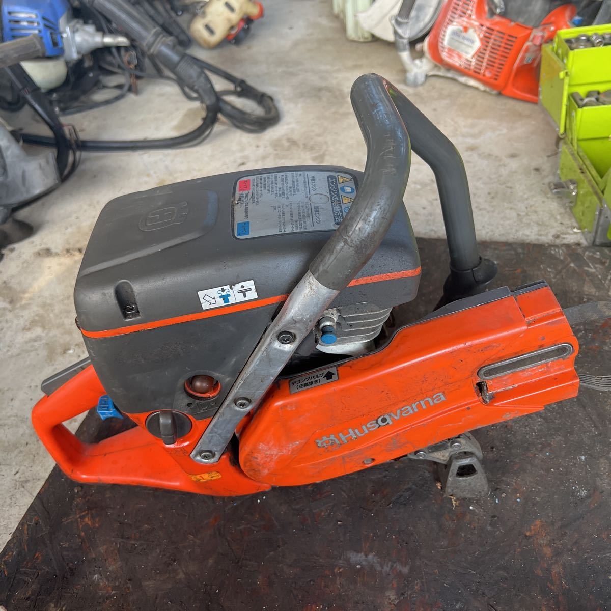 Husqvarna ハスクバーナ K760 コンクリートカッター 部品 ジャンク Husqvarna ハスクバーナ K760 コンクリートカッター 部品 ジャンク