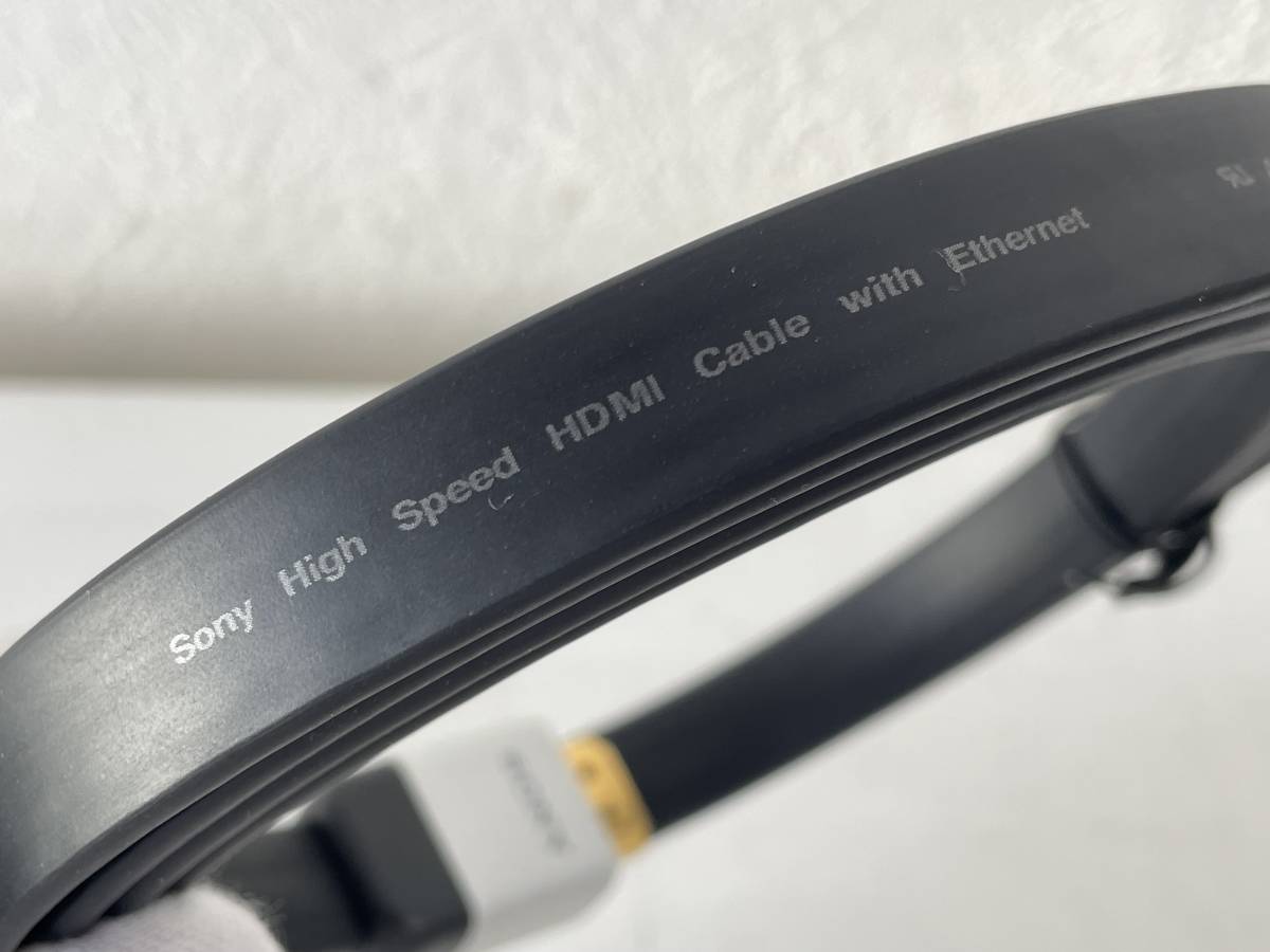 *[HIGH SPEED HDMI кабель ]SONY( Sony )i-sa сеть соответствует высокая скорость HDMI кабель DLC-HJ15HF 1.5m* рабочий товар прекрасный товар стоимость доставки 220 иен ~