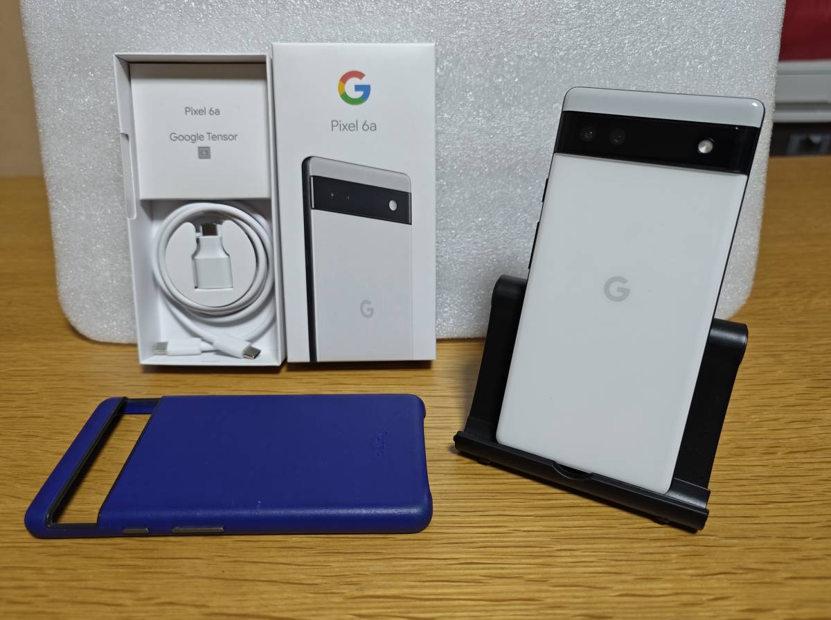 Google Pixel 6a 本体 6GB 128GB Chalk (グレー/ホワイト) SIMフリー