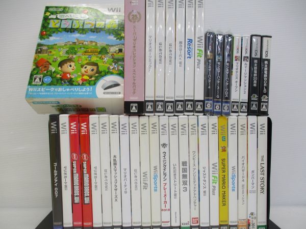 静 wii/DS/3DS/ゲームソフト/約35本セットまとめ売り/桃太郎電鉄WORLD
