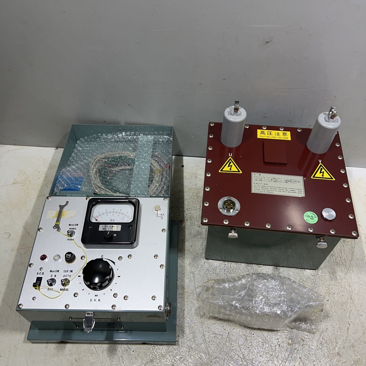 GB-2973 ○ムサシ電機計器製作所 IP-5005S 油耐電圧試験器 GB-2973 ○ムサシ電機計器製作所 IP-5005S 油耐電圧試験器