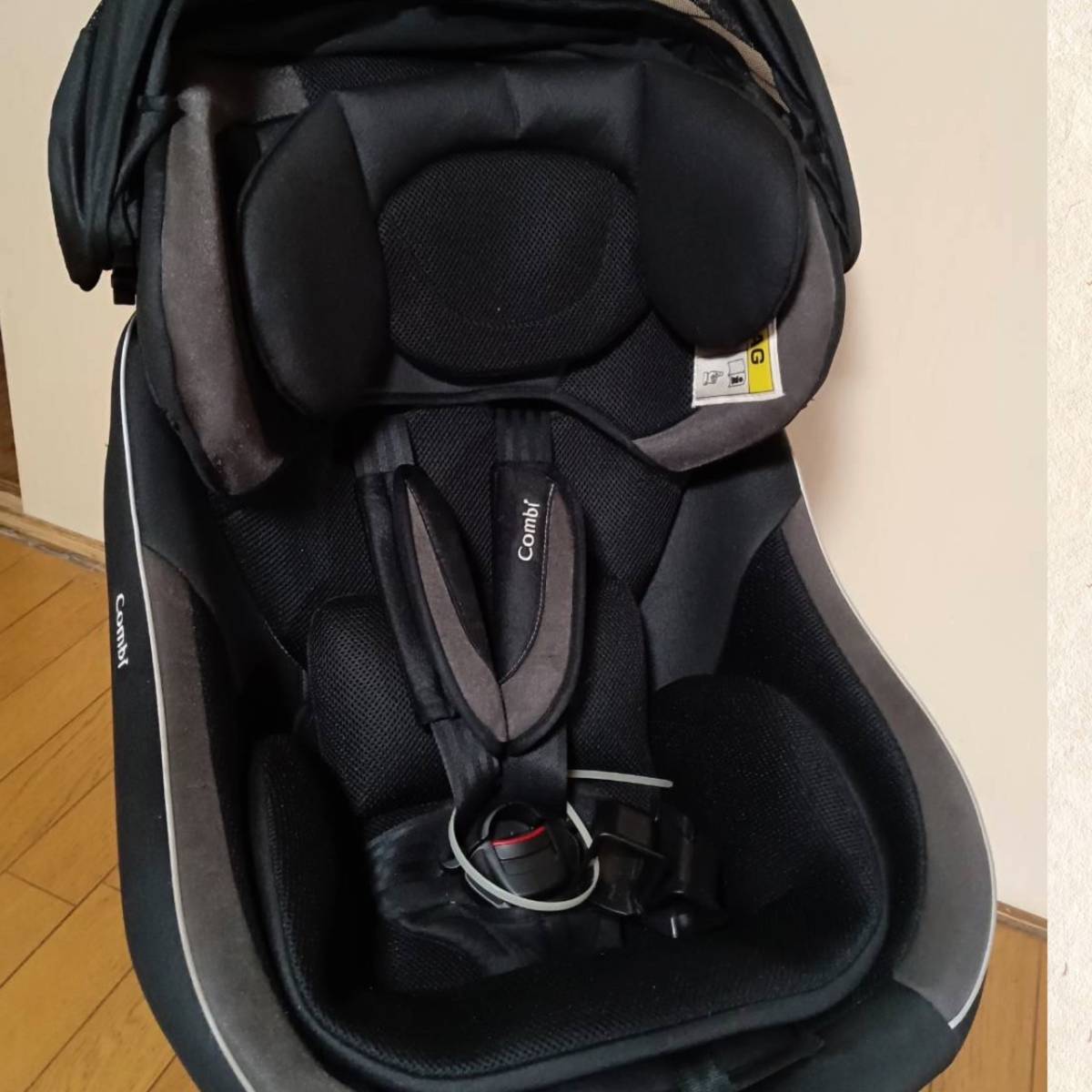  beautiful goods * combination * ISOFIX child seat newborn baby ~4 -years old about till air bag correspondence BLACK *Combi * car supplies present condition goods 