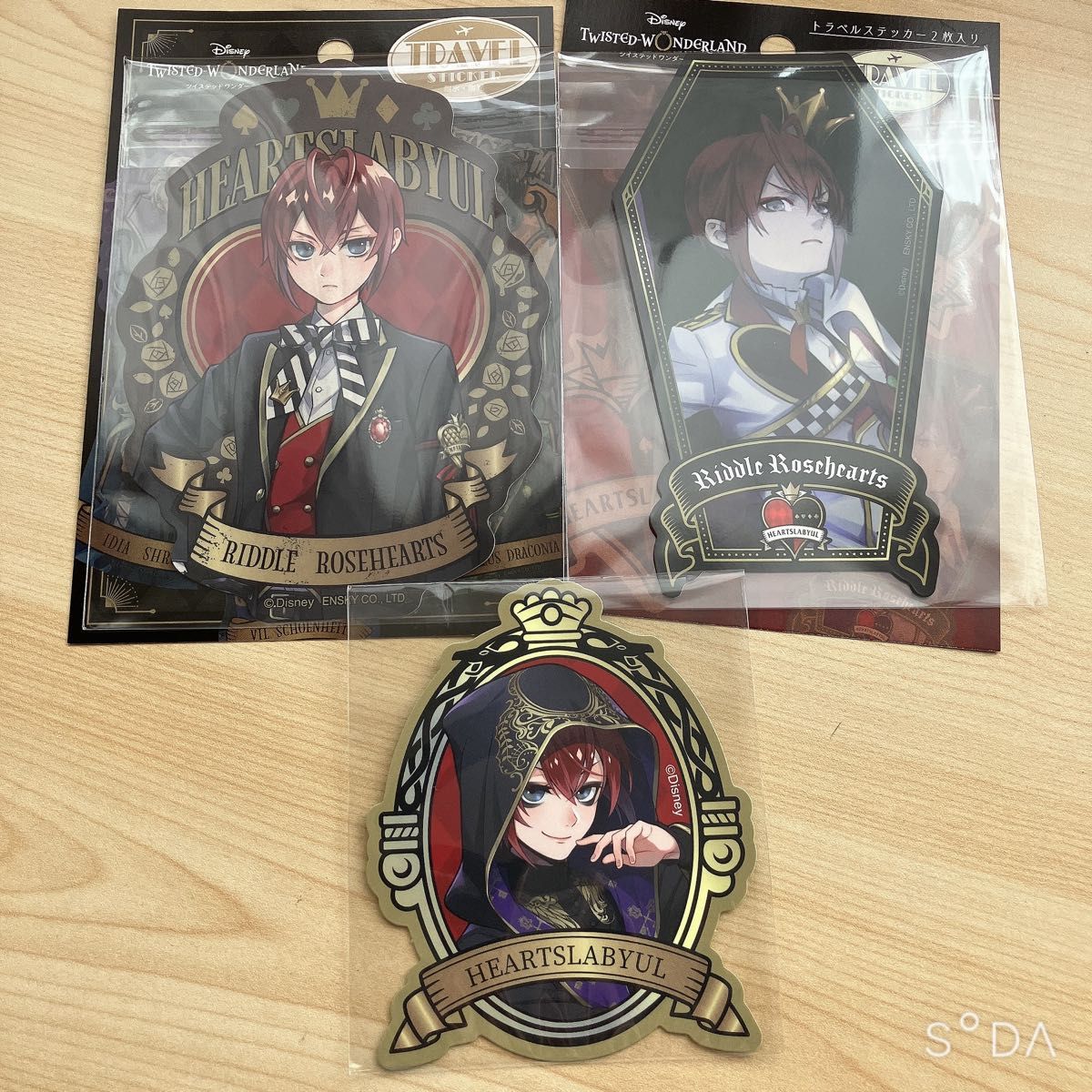 アクリルスタンド アクスタ アクリルキーホルダー アクキー ステッカー カード ツイステッドワンダーランド リドル・ローズハート