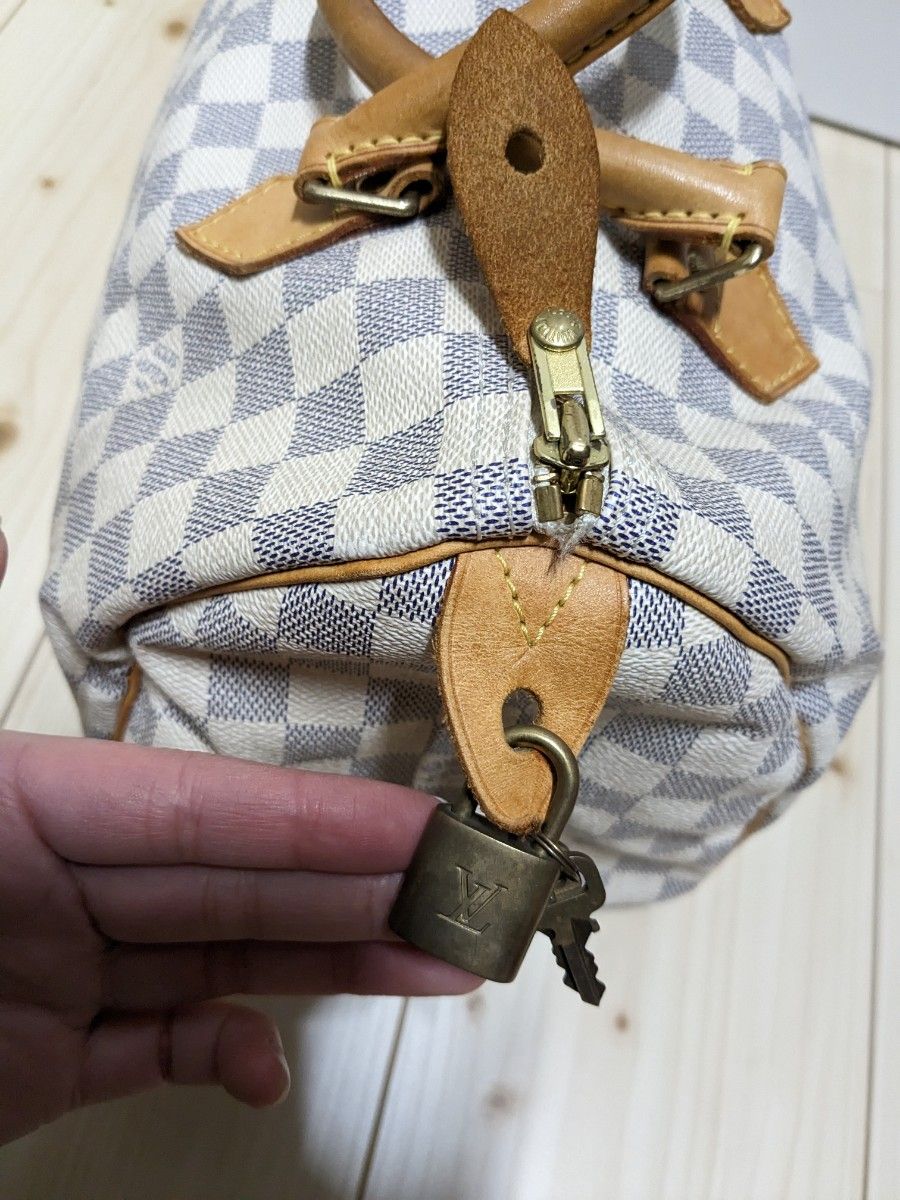 LOUIS VUITTON ルイヴィトン スピーディ30 アズール ダミエアズール