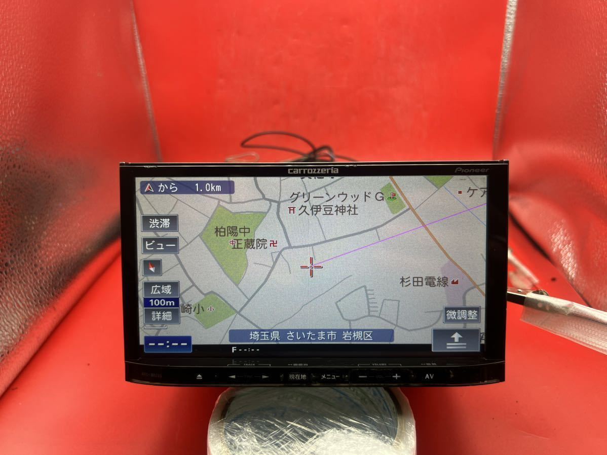 即決☆カロッツェリア ワンセグ メモリー ナビ AVIC-MRZ05 地図データ