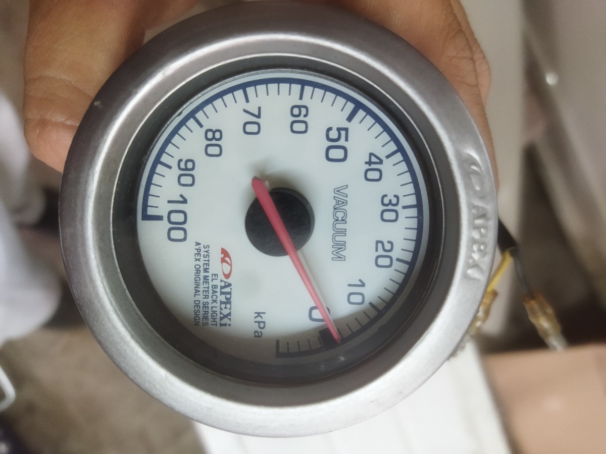  apex machine vacuum meter minus pressure meter 60φ