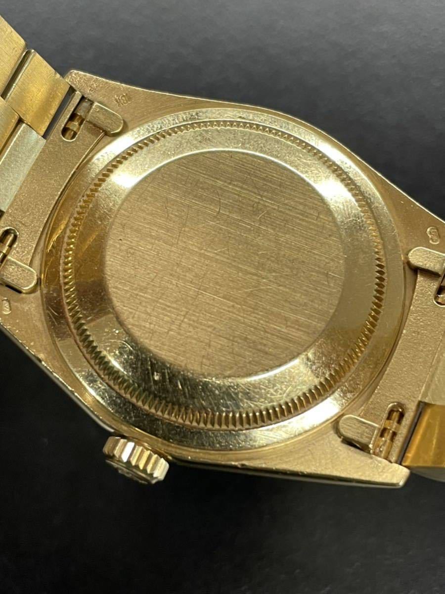 1円スタート ロレックス ROLEX 18238 E番 オイスターパーペチュアル デイデイト ラピス 腕時計 自動巻の画像3