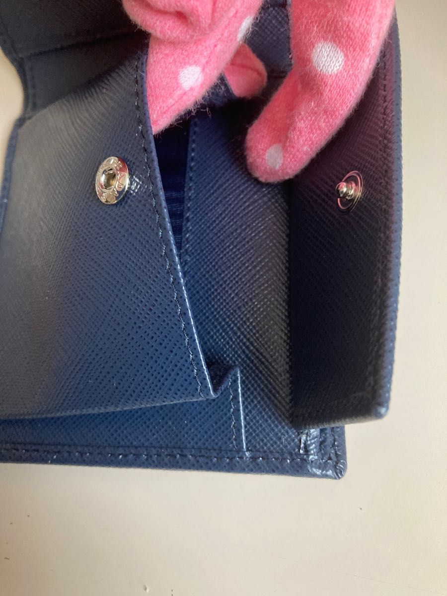 プラダ 財布 メンズ 二つ折り財布 PRADA 2MO738 QHHF0216 ブルー プラダ 財布 メンズ 二つ折り財布 PRADA 2MO738 QHHF0216 ブルー