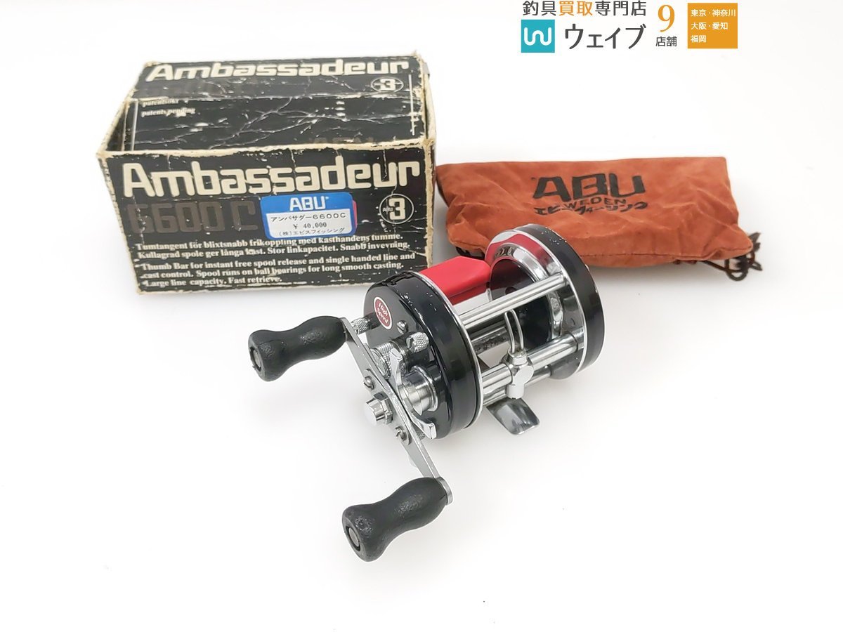 Yahoo!オークション - ABU アブガルシア アンバサダー 6600C フットNO...