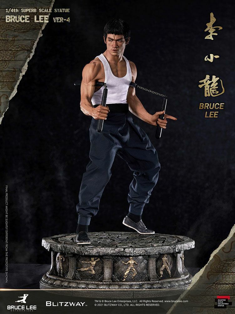 海外　限定品　送料込み 　ブルース・リー 　Bruce Lee Statue Blitzway Ver 4 Way of the Dragon Figure Preorder 1/4 　フィギュア