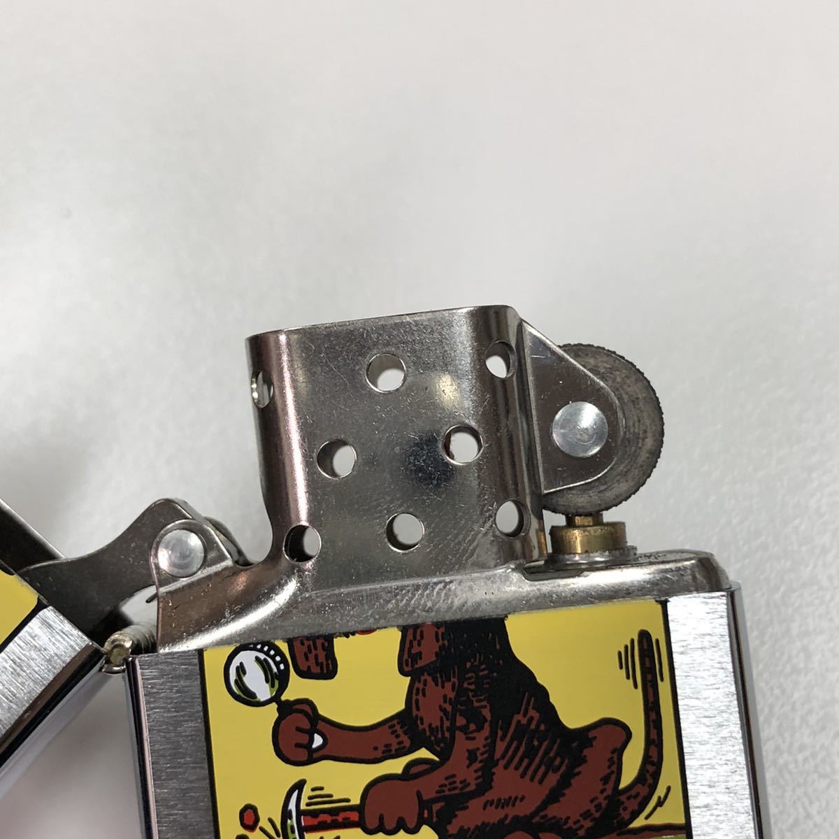 中古　ZIPPO　ジッポー ROCKHOUND 犬　ドッグ 2004年製　着火確認済み_画像3