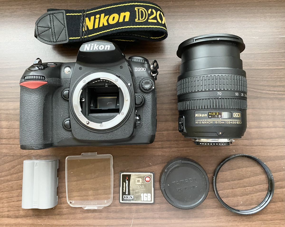 代引不可 D200 美品☆完動品 Nikon ☆完動良品☆ デジタル一眼レフ