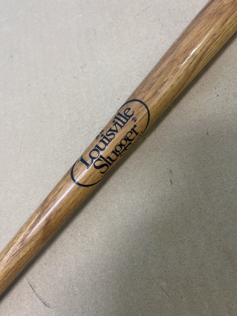 ◆【SP1048/73223】Louisville slugger ルイスビルスラッガー デールマーフィー  木製 ミニバットの画像3