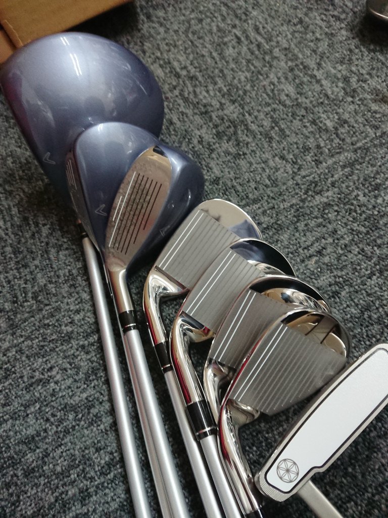 77245*Callaway キャロウェイ solaire ソレイユ ゴルフクラブ8本 77245*Callaway キャロウェイ solaire ソレイユ ゴルフクラブ8本