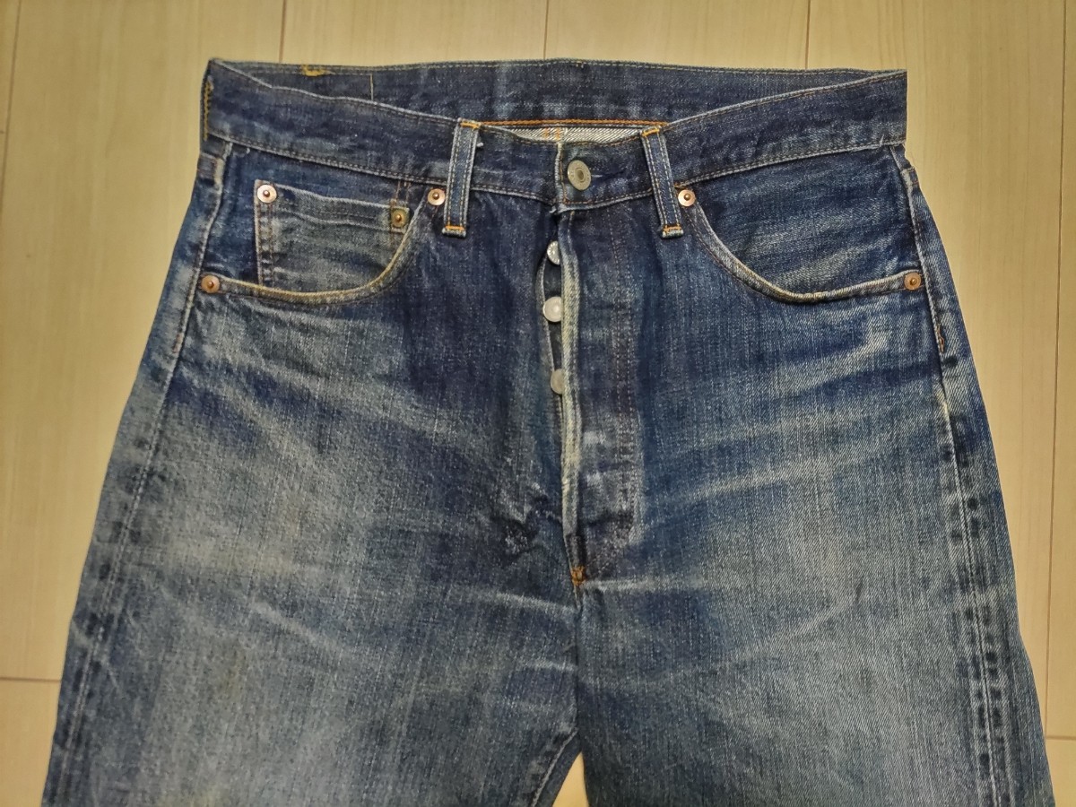 100円スタート! リーバイス50S-XX W33インチ Levi's50年代復刻