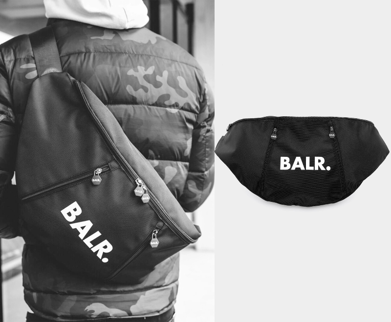 ヤフオク! - 新品☆BALR.☆大型ショルダーバッグ ボディバッグ☆ロゴ...