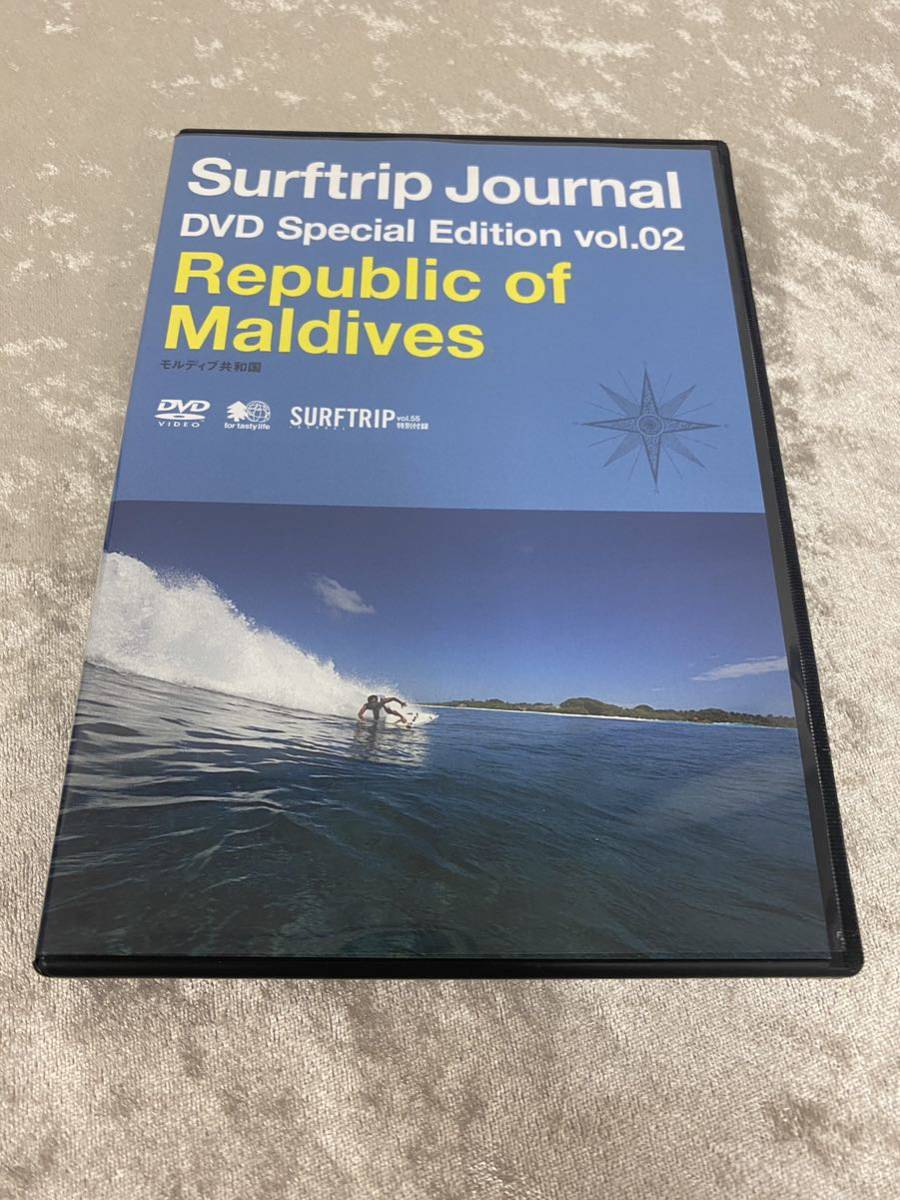DVD Surftrip Journal DVD Special Edition Vol.02 Republic of Maldives モルディブ共和國 サーフィン　Surftrip Vol.55 特別號付録
