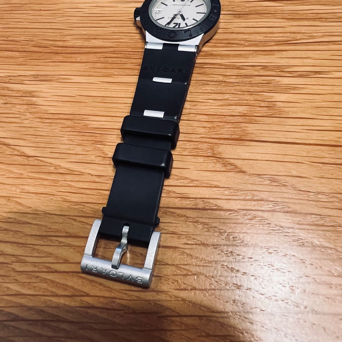 美品】BVLGARI アルミニウム クォーツ 腕時計 AL32TA ブルガリ