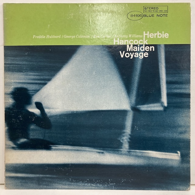 ■00即決 HERBIE HANCOCK maiden voyage RVGナシ 青ベタ UA STEREO 音符内袋。_画像1