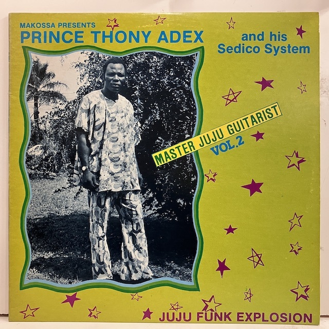 ■即決 アフリカ JUJU Prince Thony Adex / Juju Funk Explosion M2386 br11037 米オリジナル、81年プレス _画像1