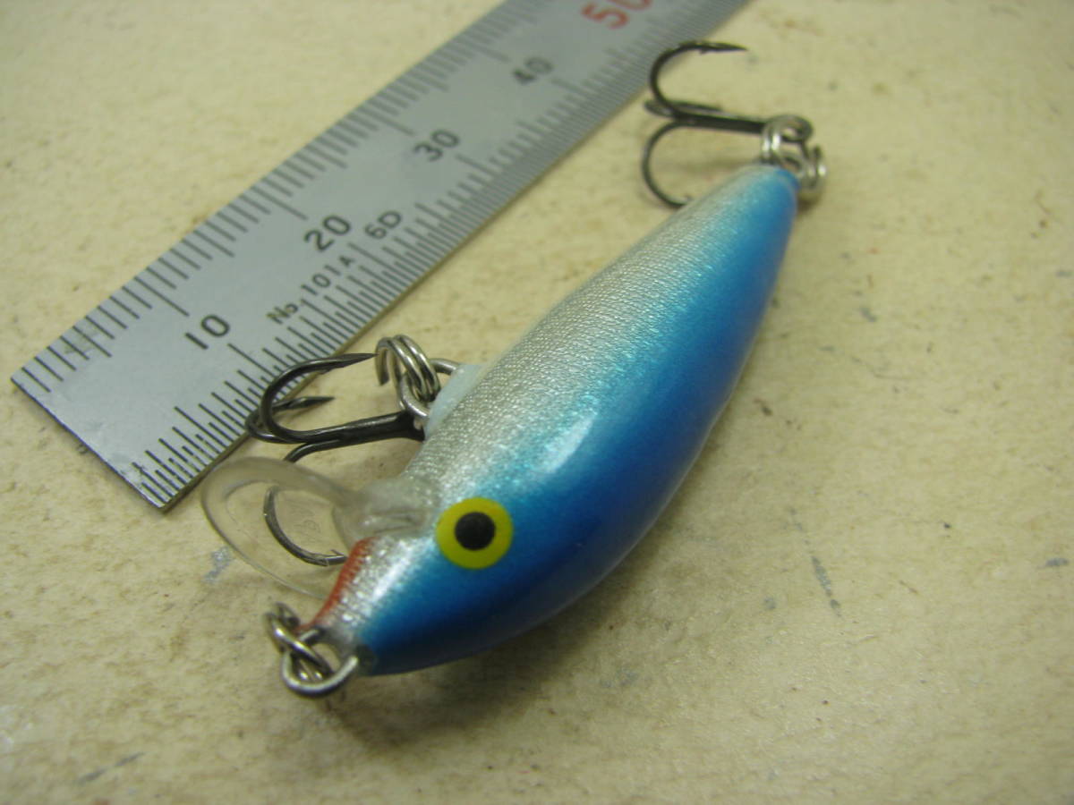 管釣りに Rapala ラパラ カウントダウン CD-3 Blue 団 Countdown AreaTroutMinnow Sinking_画像2