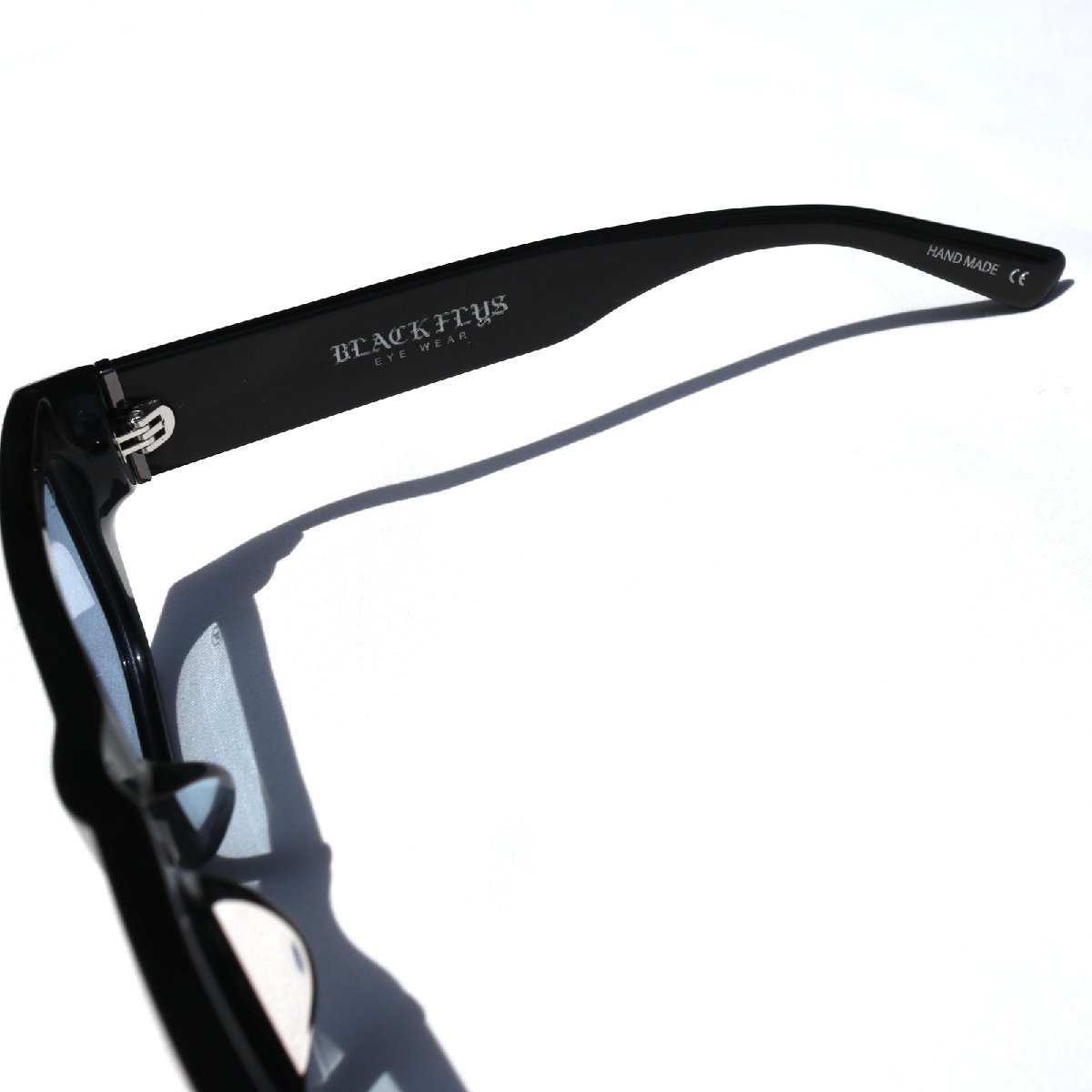  polarized light light blue lens Black Fly FLY DUSTER sunglasses BLACK/Lt.BLUE(POL) BlackFlys