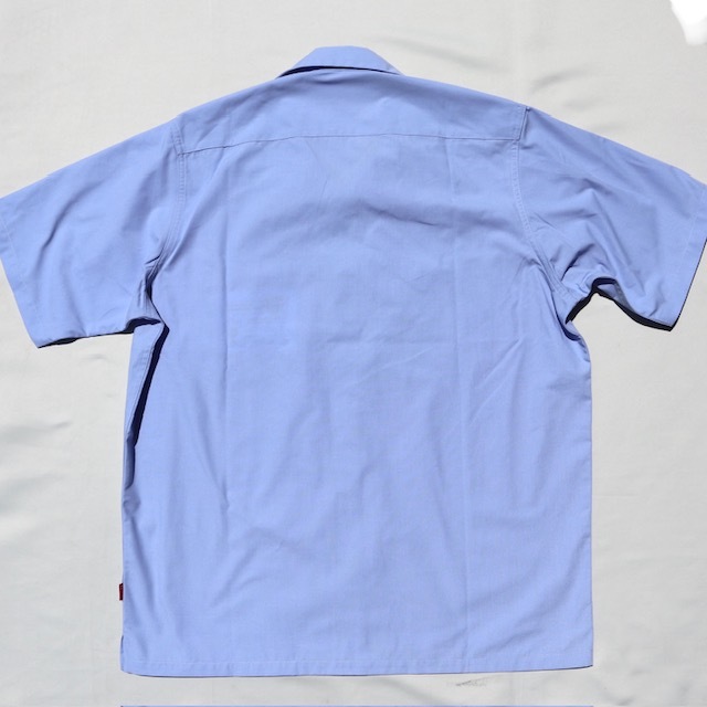Lサイズ BLUCO ブルコ スタンダード 半袖ワークシャツ ライトブルー 水色 STANDARD WORK SHIRTS S/S 0108-3A01_画像5