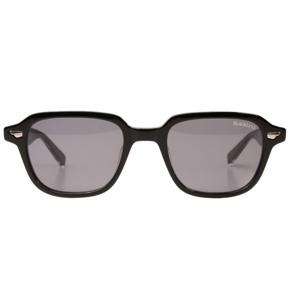  gray lens Black Fly FLY CHIEF sunglasses BlackFlys BLACK-SILVER/GREY