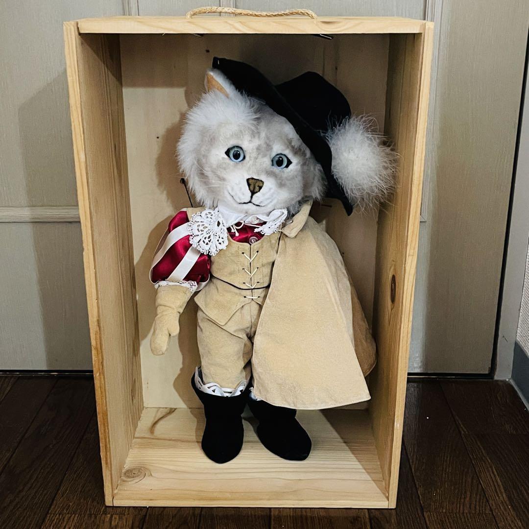 希少 ケーセン ぬいぐるみ kosen 長靴を履いた猫 童話 キャラクター