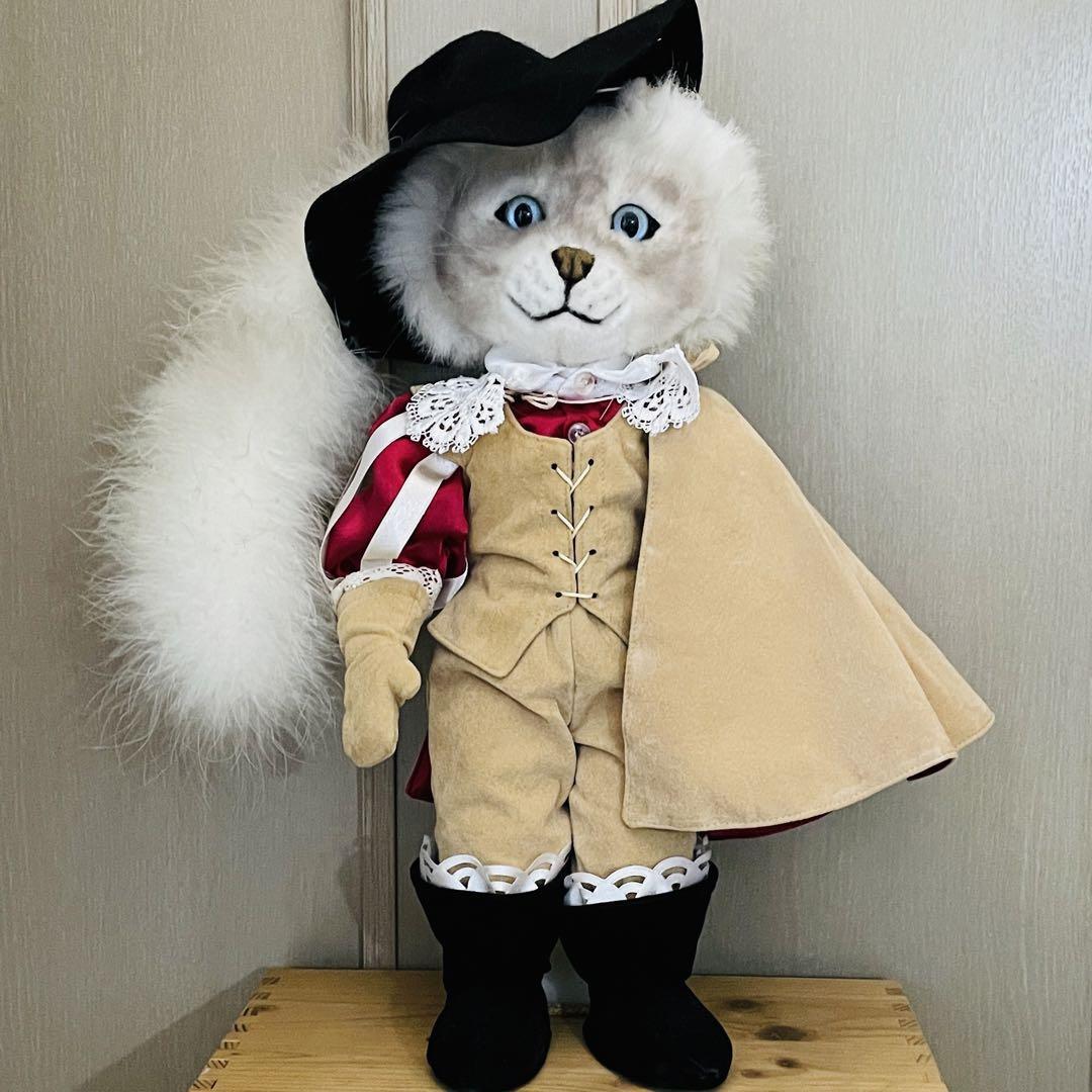 希少 ケーセン ぬいぐるみ kosen 長靴を履いた猫 童話 キャラクター
