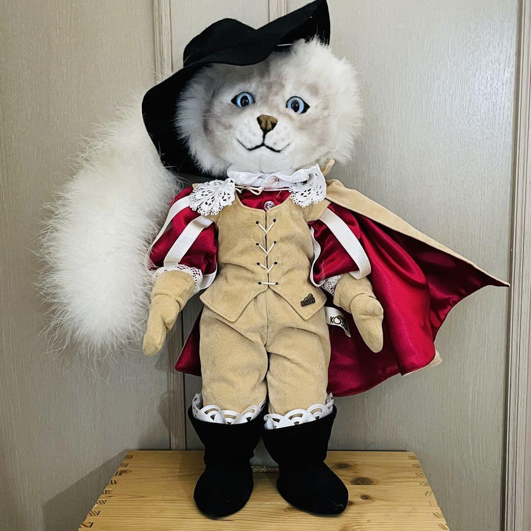 希少 ケーセン ぬいぐるみ kosen 長靴を履いた猫 童話 キャラクター
