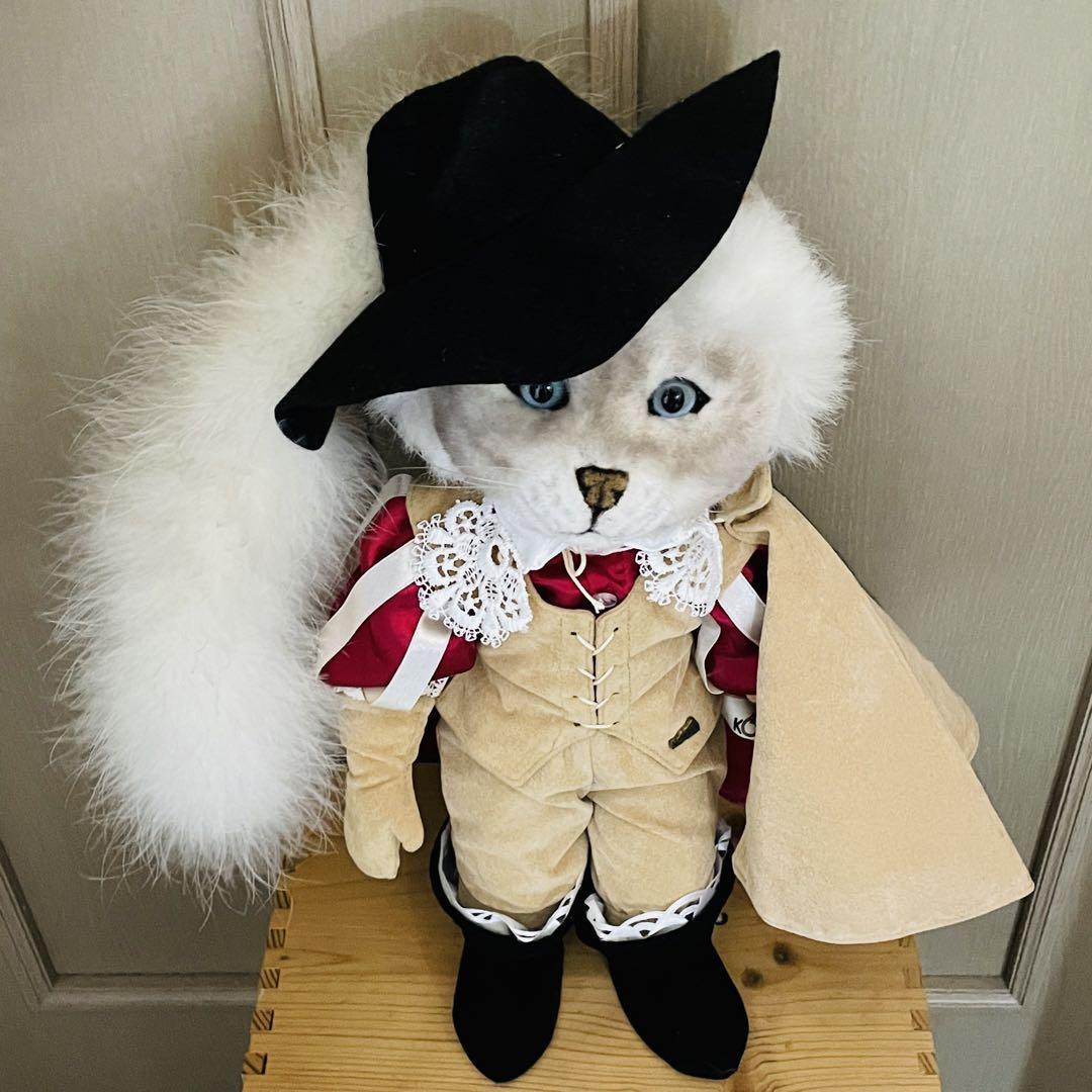 希少 ケーセン ぬいぐるみ kosen 長靴を履いた猫 童話 キャラクター