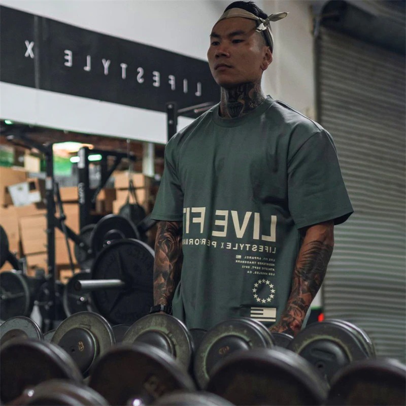 【送料無料】LVFT URBAN PUMP Tシャツ 黒 XLサイズ☆LIVE FITの画像7