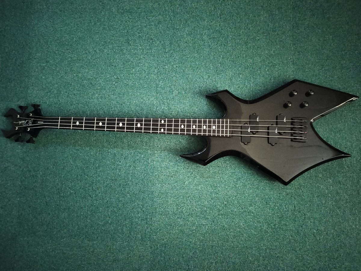 B.C. RICH WARLOCK BASS 4strings bc rich ビーシーリッチ スルー