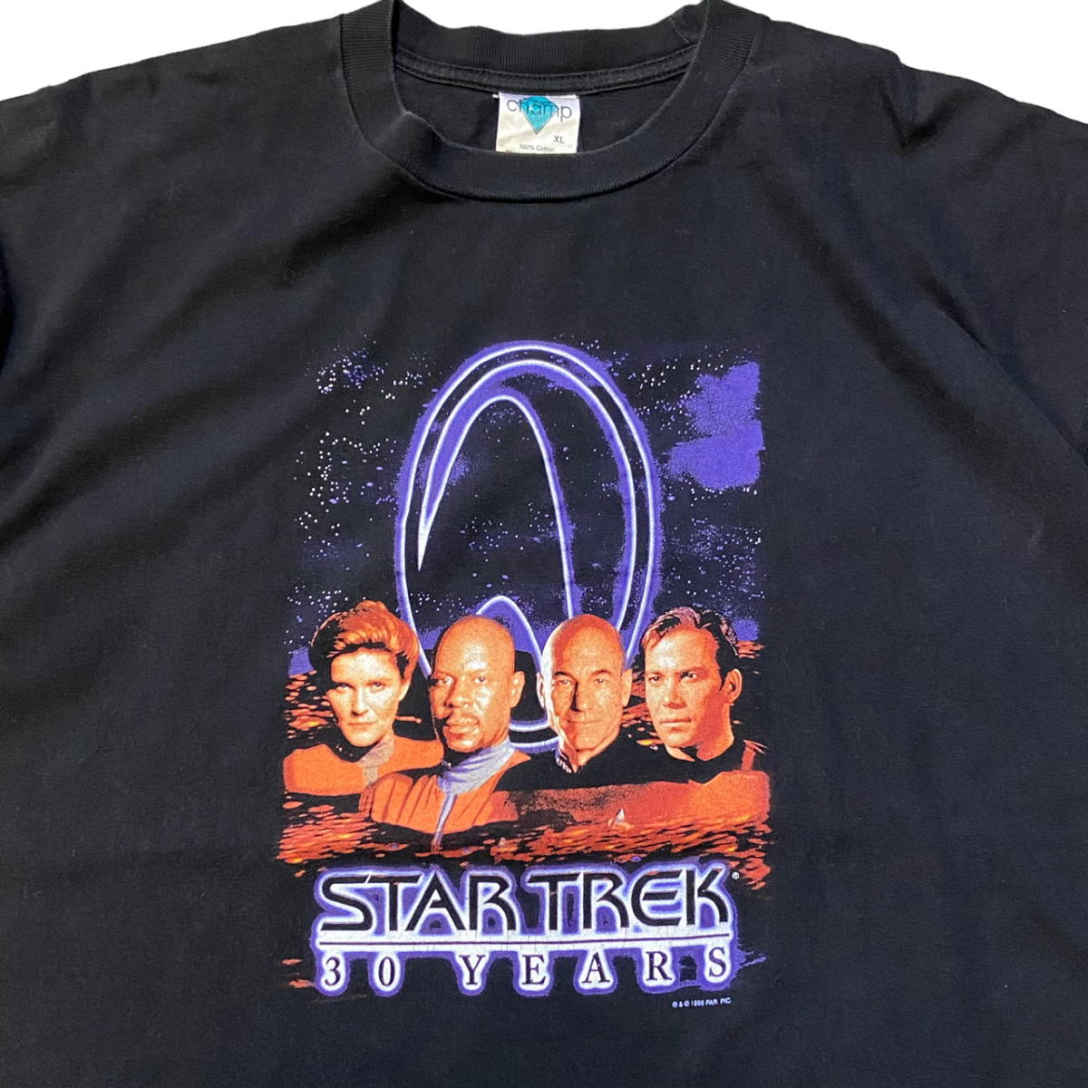 1996 STAR TREK 30YEARS スタートレック Tシャツ XL Star Trek 90s movie 映画 ムービー ロゴ キャラクター ヴィンテージ