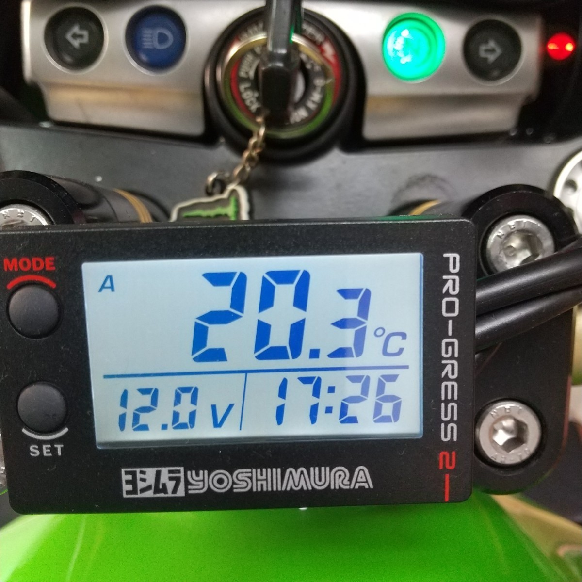 CB250RS MC02 ヨシムラ　油温計　電圧計　メーター