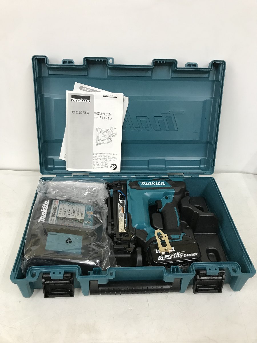 品】☆マキタ(makita) 充電式タッカ 18V6Ah バッテリ・充電器・ケース