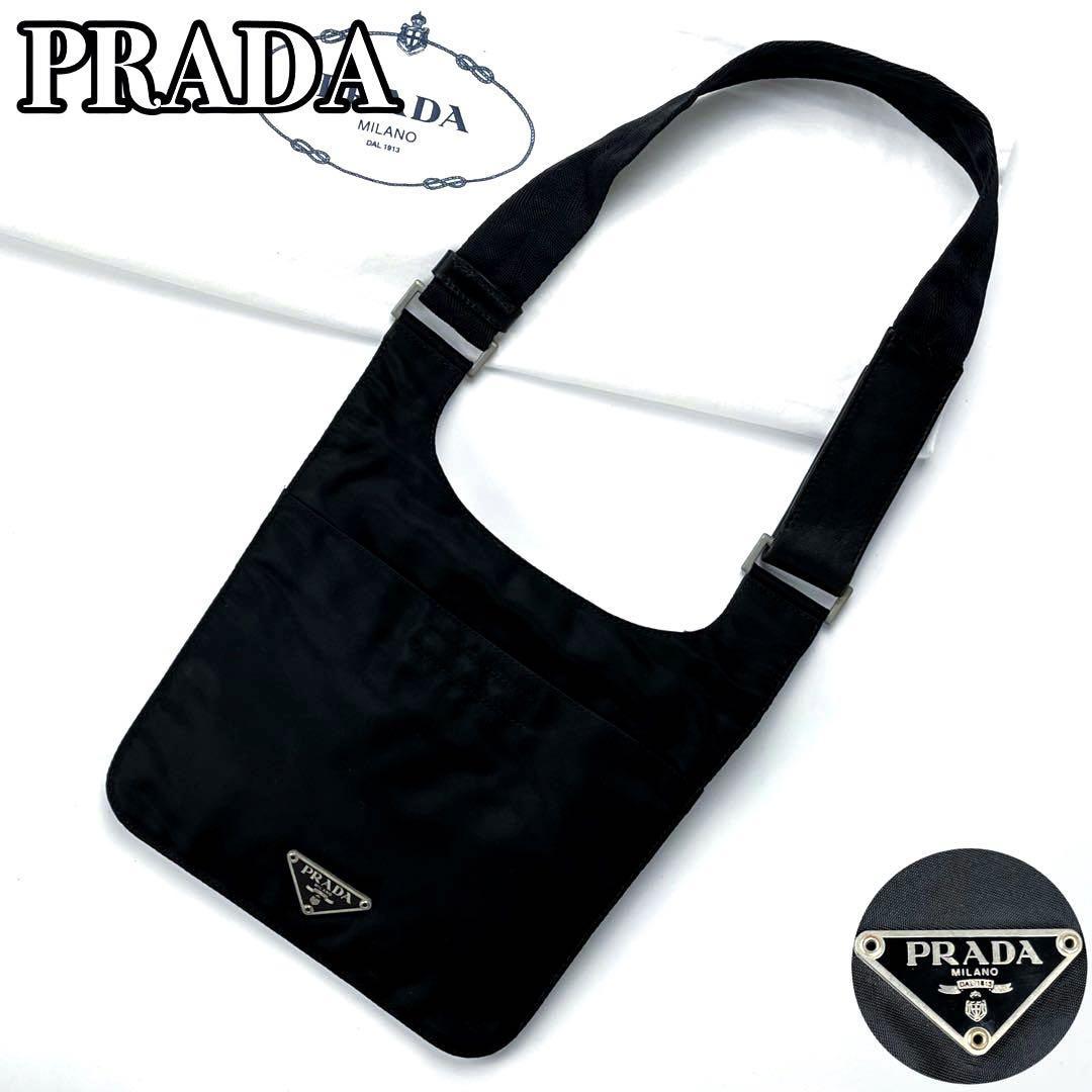 美品】PRADA プラダ ショルダーバッグ サコッシュ ポシェット カメラ